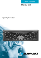 Blaupunkt Malibu-C-50 - Owners Manual